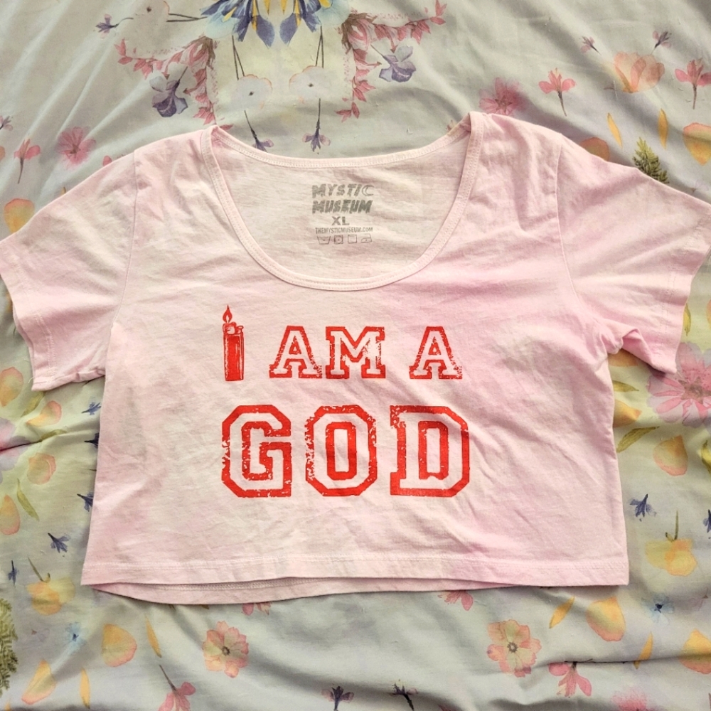 Mystic Museum Jennifer's Body "I am a god"   T-shirt